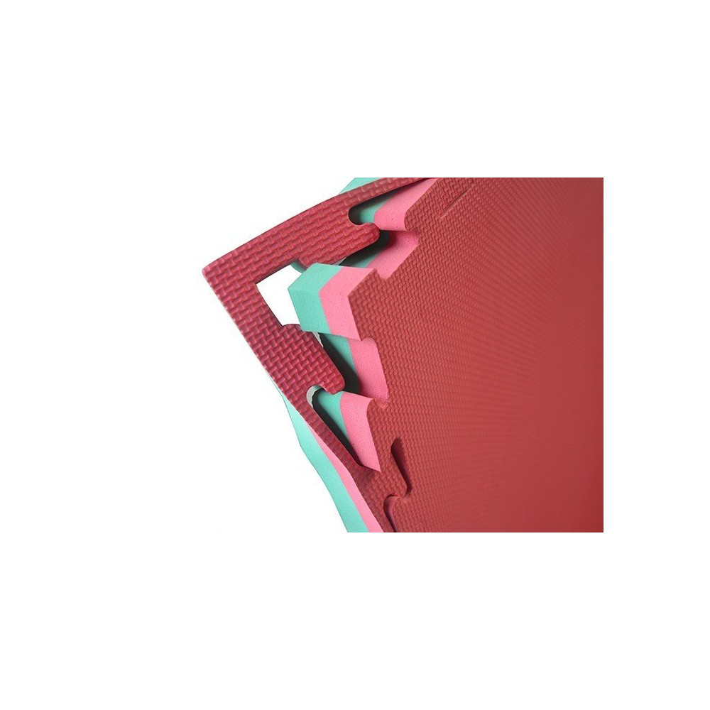 DIAMOND - Tatami Professionale verde / rosso 100 x 100 x 2 o 4 cm spessore