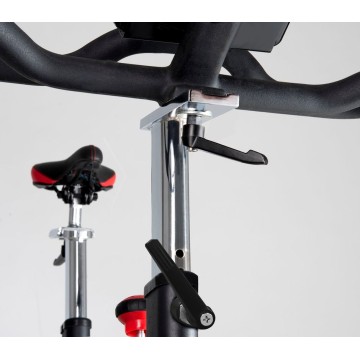 TOORX - Spin bike elettromagnetica con programmi e volano 24 kg - fascia cardio OMAGGIO - SRX 500