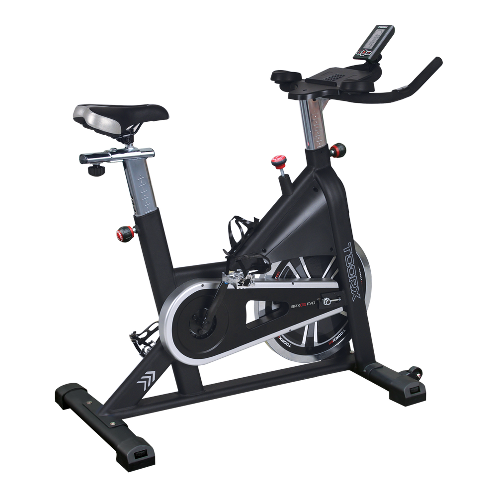 TOORX - Spin bike con volano 22 kg e ricevitore wireless - SRX 65 EVO