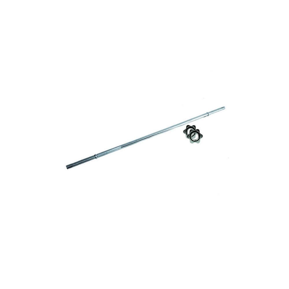 TOORX - Bilanciere cromato diametro 25mm lunghezza 215 cm chiusura a vite