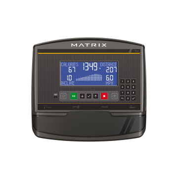 MATRIX - Ellittica elettromagnetica a volano anteriore E30 console XR