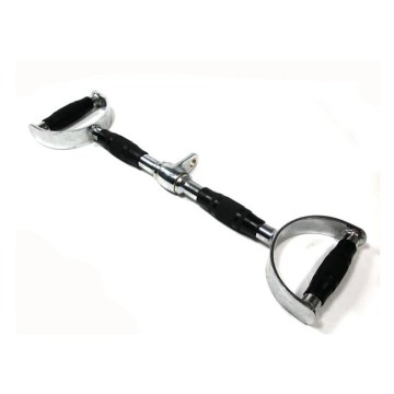 TEKKFIT - Trazy bar 74 cm con doppia maniglia impugnature gommate