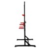 TEKKFIT – Half rack altezza regolabile con barra di trazione e supporti per dip