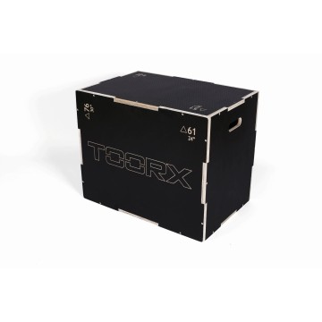 TOORX – Plyo box 3 in 1 con finitura antiscivolo
