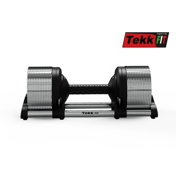 TEKKFIT - Coppia Manubri regolabili da 3 kg - 32 kg