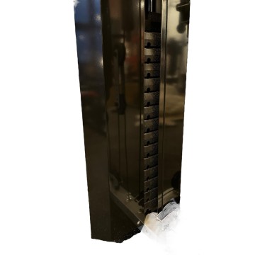 TEKKFIT - Stazione multifunzione con pacco pesi 100 kg completo di croci e leg press