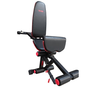 TEKKFIT - Panca inclinata seduta e schienale regolabili con leg extension