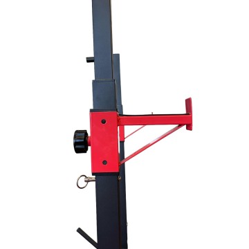 TEKKFIT - Squat rack porta bilanciere regolabile in altezza e larghezza - supporti dip e doppio porta pesi 25mm