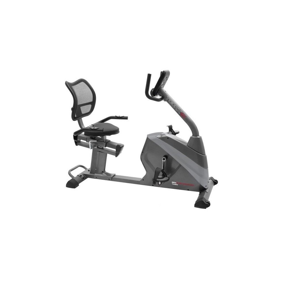 TOORX - Cyclette orizzontale elettromagnetica BRX R-95 COMFORT HRC recumbent