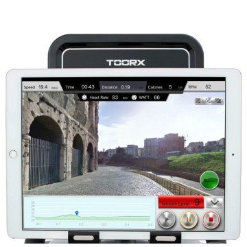 TOORX - Ellittica posteriore elettromagnetica App Ready 3.0 ERX 300 HRC